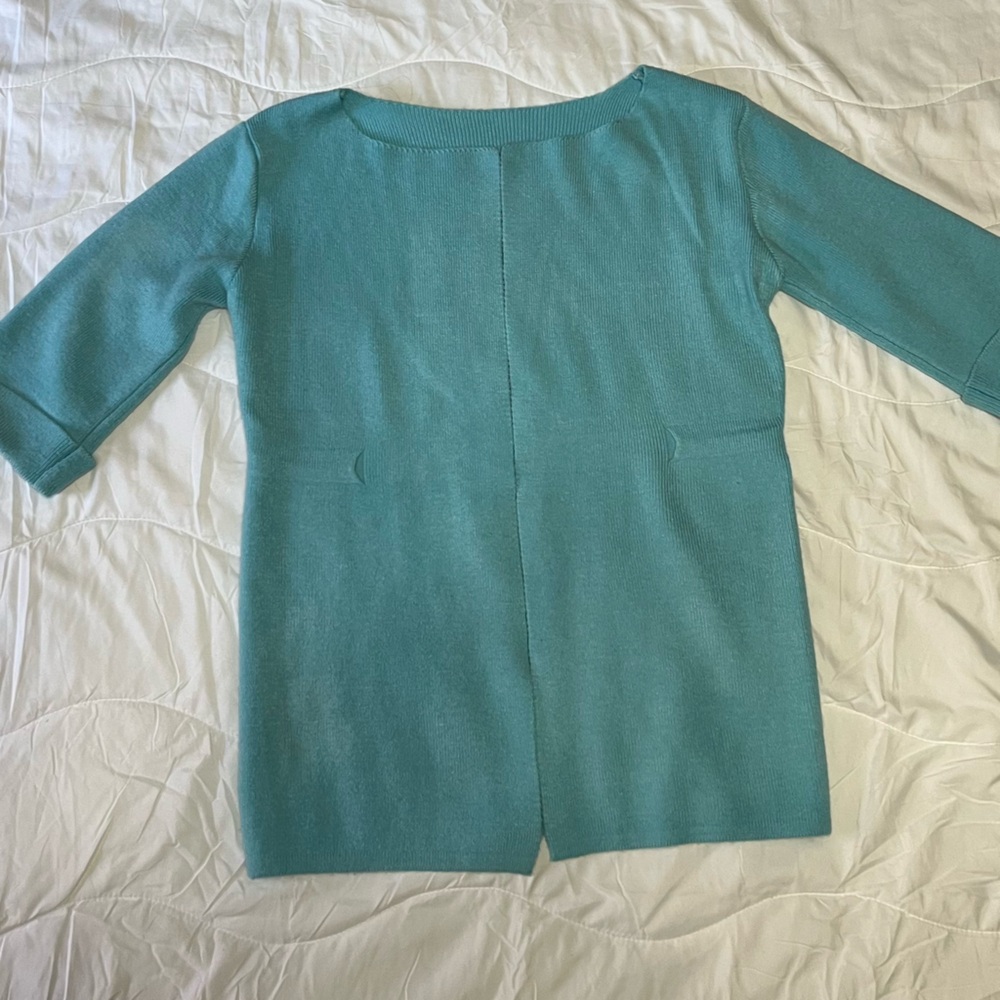 Teal Long Sleeve Sweater